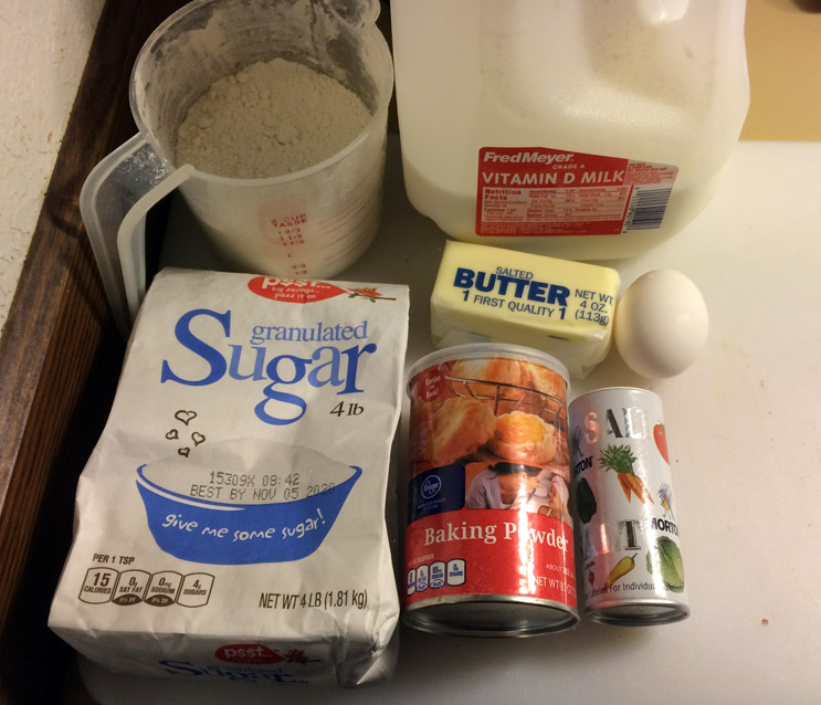 Pancakes Ingredients