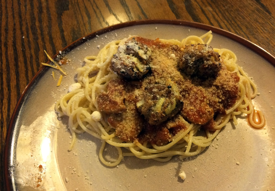 Spaghetti and Meatballs