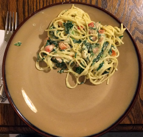 Spinach Alfredo Chicken Tomato Result 2