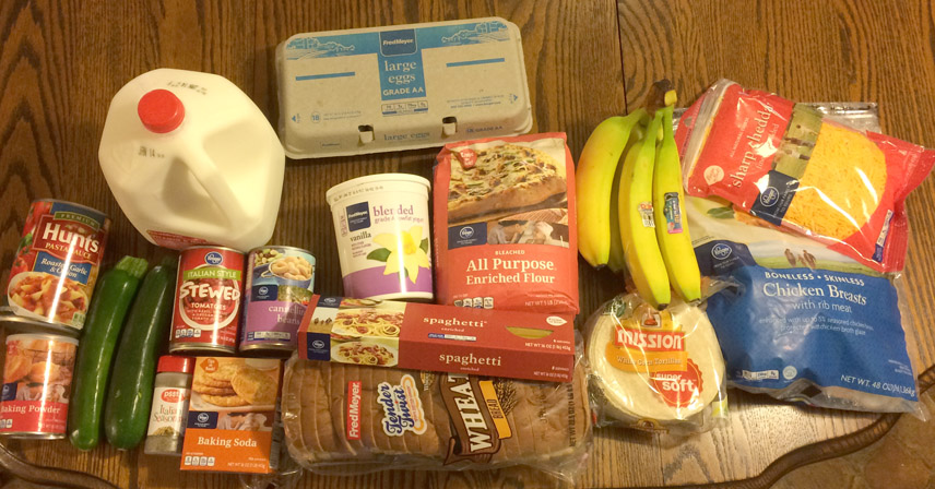 Week 2 Shopping List