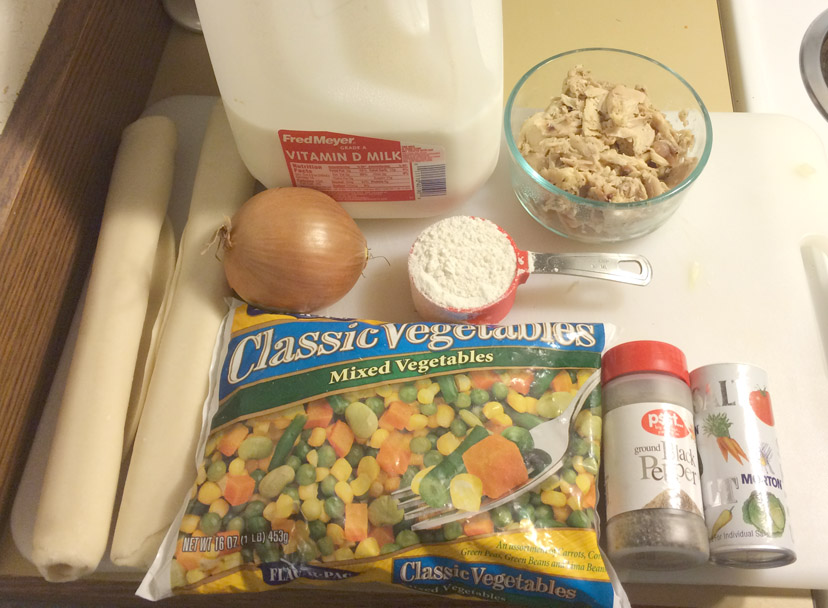 Chicekn Pot Pie ingredient