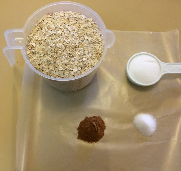 Simple Oatmeal Ingredients