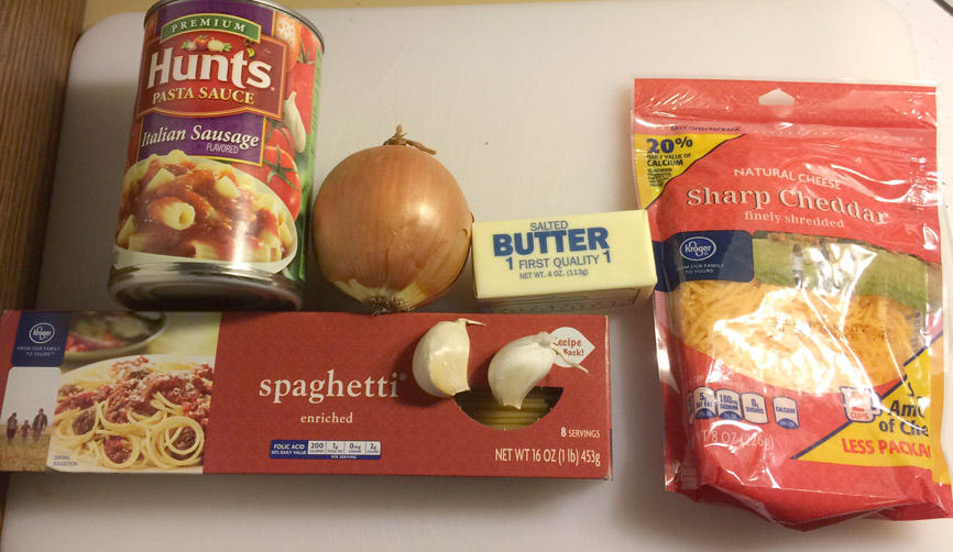 Simple Pasta Ingredients